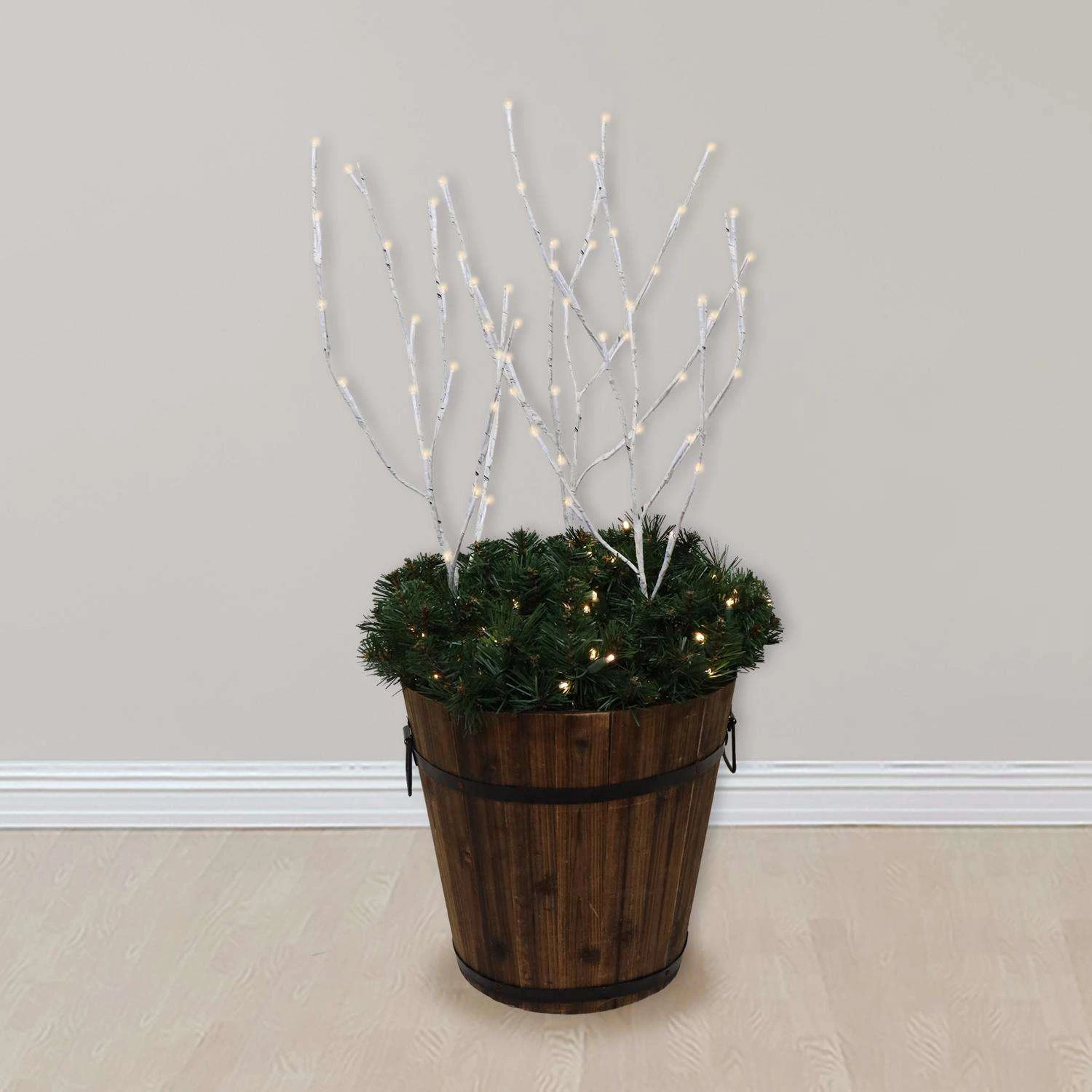 Celebrations LED Warm White Lighted Birch Twigs 32 In. Yard Decor - Image 2