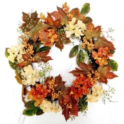 Celebrations 22 In. D Harvest Pumpkin Wreath