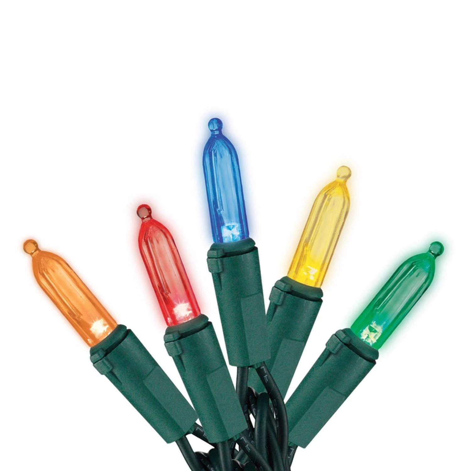 Celebrations Gold LED Mini Multicolored 100 Ct String Christmas Lights 33 Ft. - Image 2