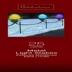 Celebrations Outdoor Light Stake 25 Ct