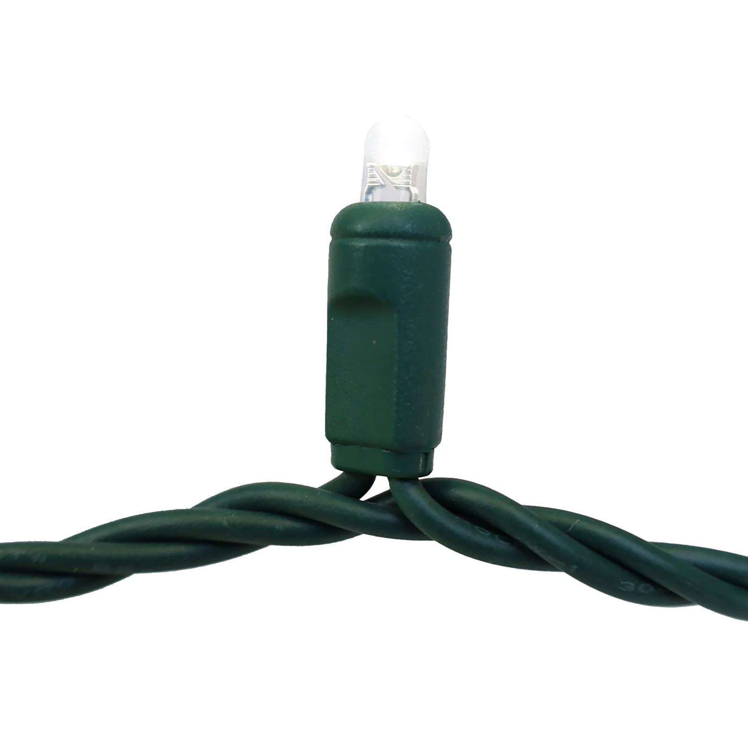 Celebrations Platinum LED Mini Pure White 50 Ct String Christmas Lights 25 Ft. - Image 3