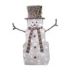 Celebrations LED White Snowman 3 Ft. Yard Decor