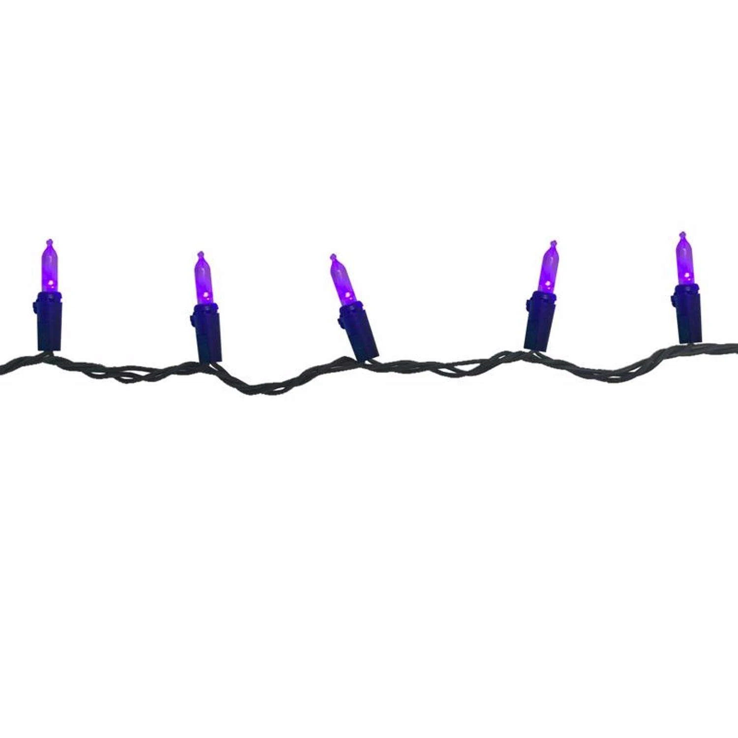 Celebrations Purple 100 Ct LED Mini Halloween String Lights - Image 2