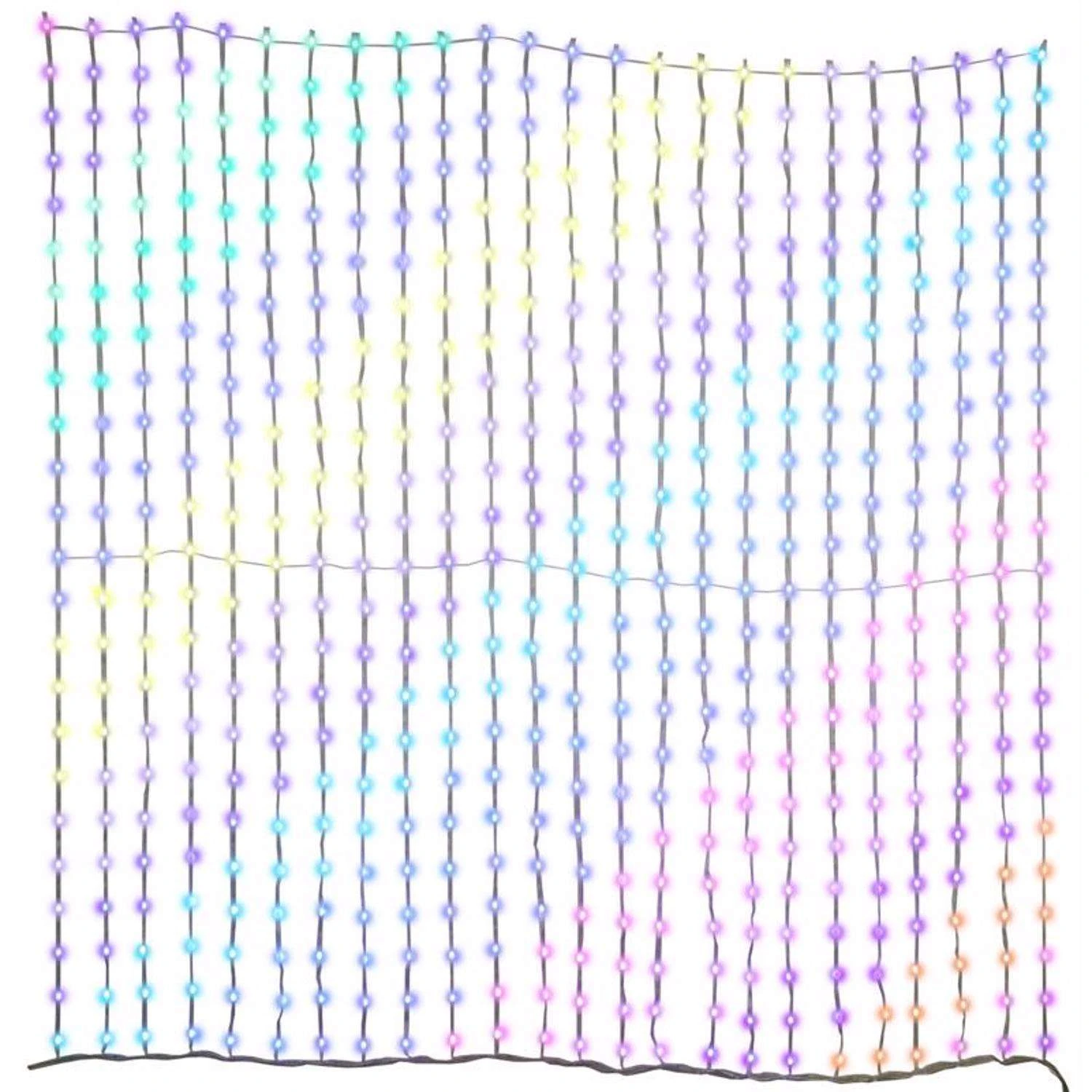 Celebrations LED Multicolored 576 Ct Christmas Lights 4 Ft.