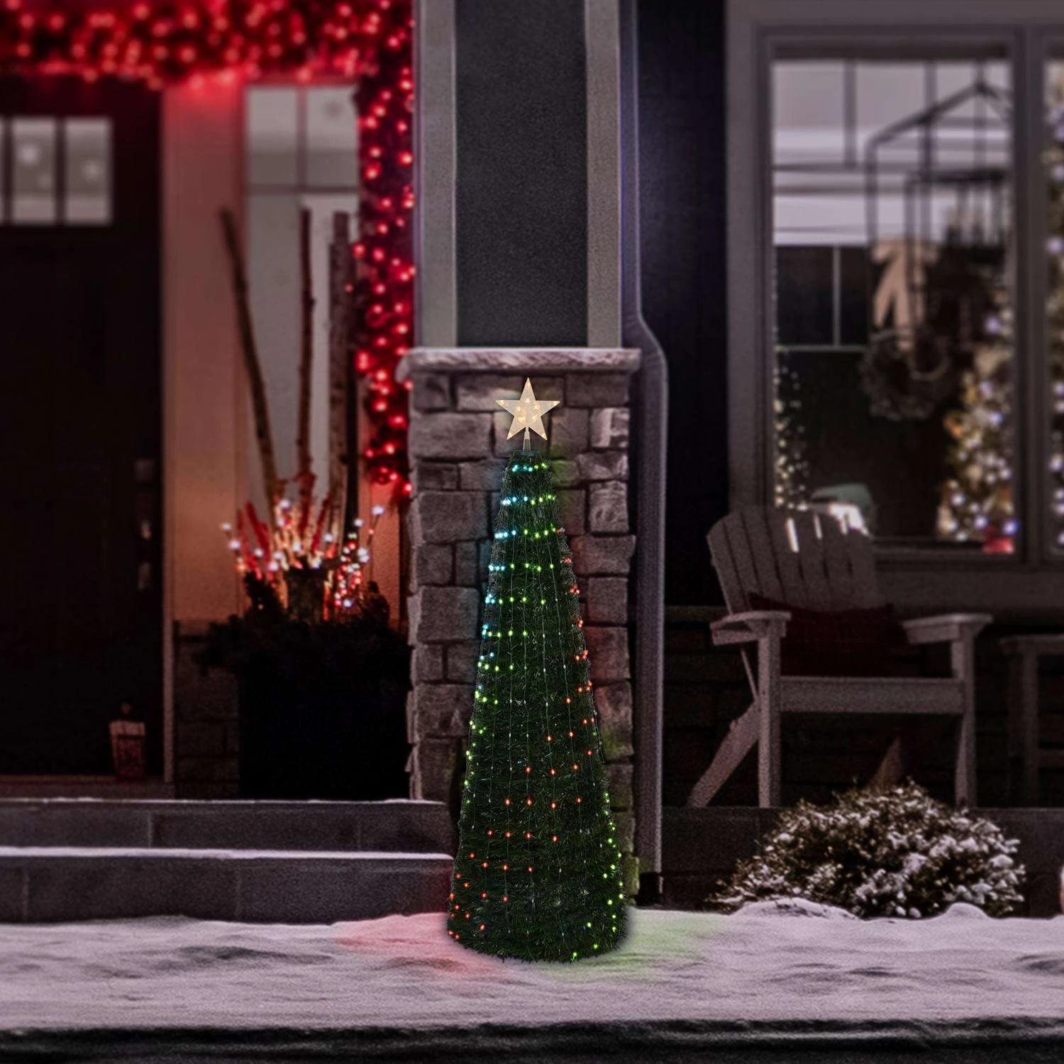 Celebrations LED Multi Pop Up 4 Ft. Yard Decor - Image 2