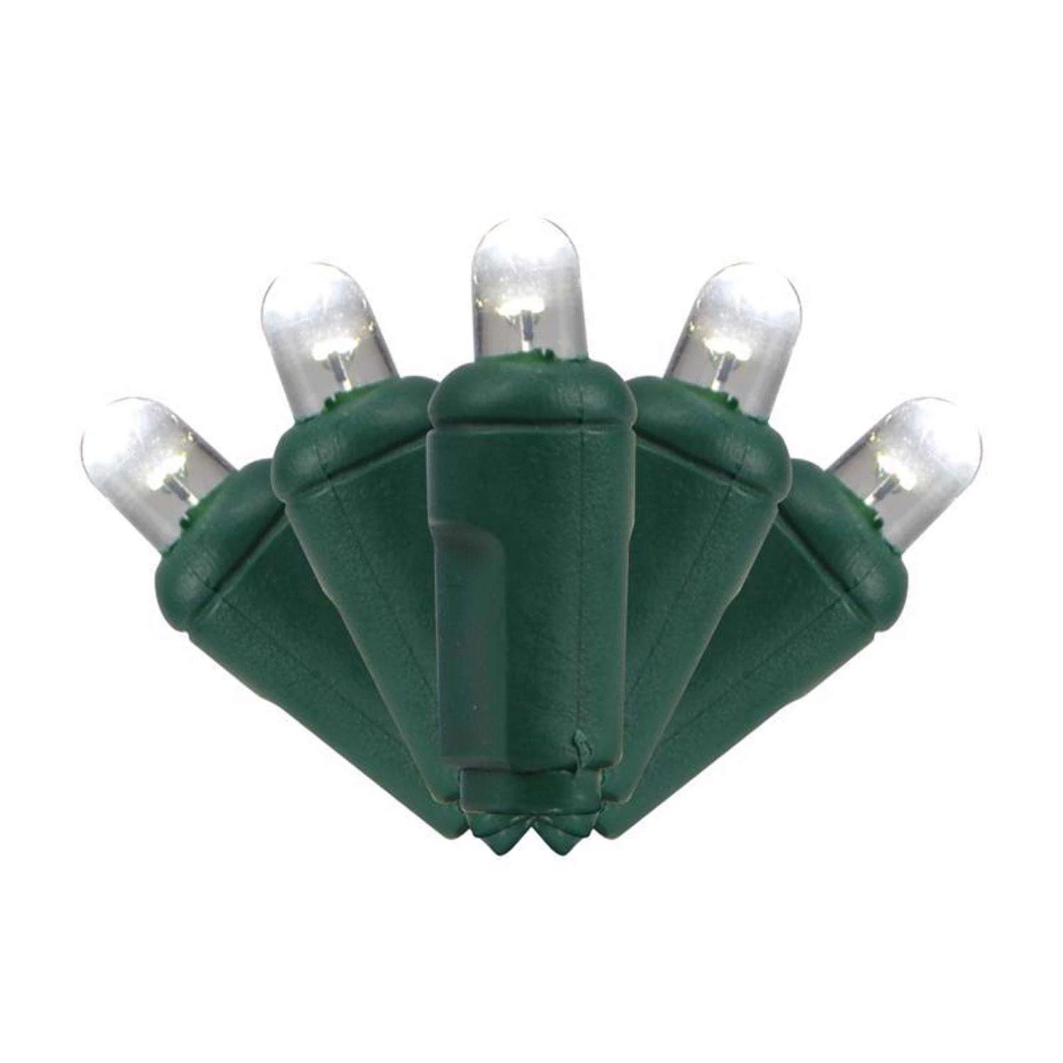 Celebrations Platinum LED Mini Pure White 50 Ct String Christmas Lights 25 Ft.