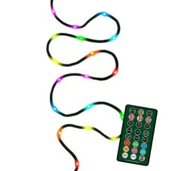 Celebrations Platinum LED Multicolored 100 Ct String Christmas Lights 16.5 Ft.