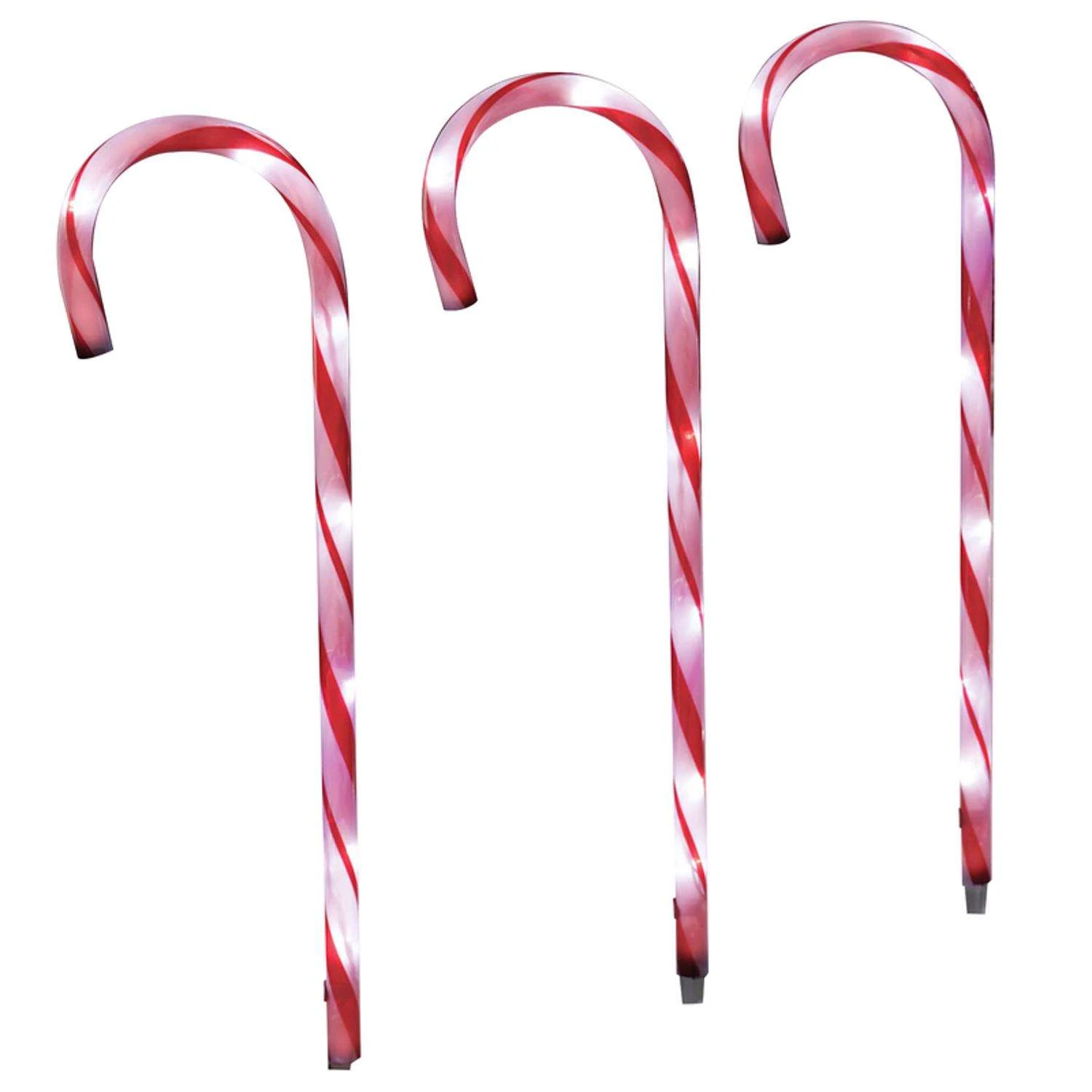 Celebrations Clear Candy Cane 27 In. Pathway Decor