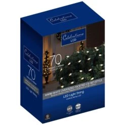Celebrations LED C9 Warm White 70 Ct Net Christmas Lights